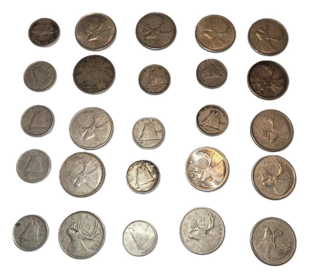 Coin Silver Dimes and Quarters
